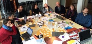 1st meeting around table